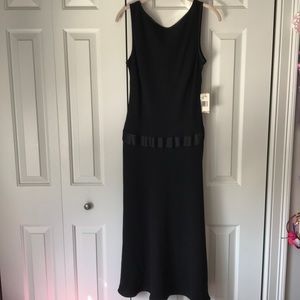 NWT Classic drop waist black dress size 12